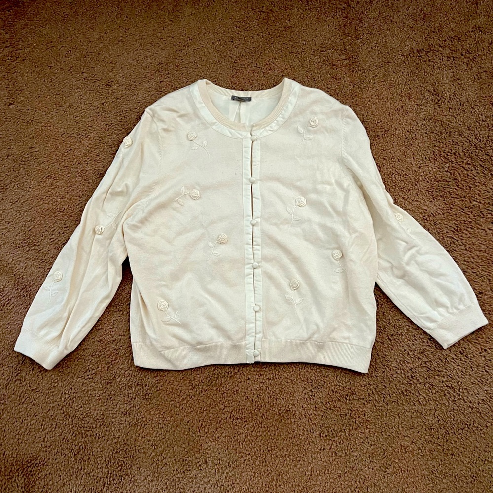 Ann Taylor- Cardigan Sweater. Runs small